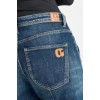 Jeans 400/28 wide leg Yavi taille haute bleu LE TEMPS DES CERISES