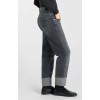Jeans 400/60 girlfriend Jama taille haute gris N°1