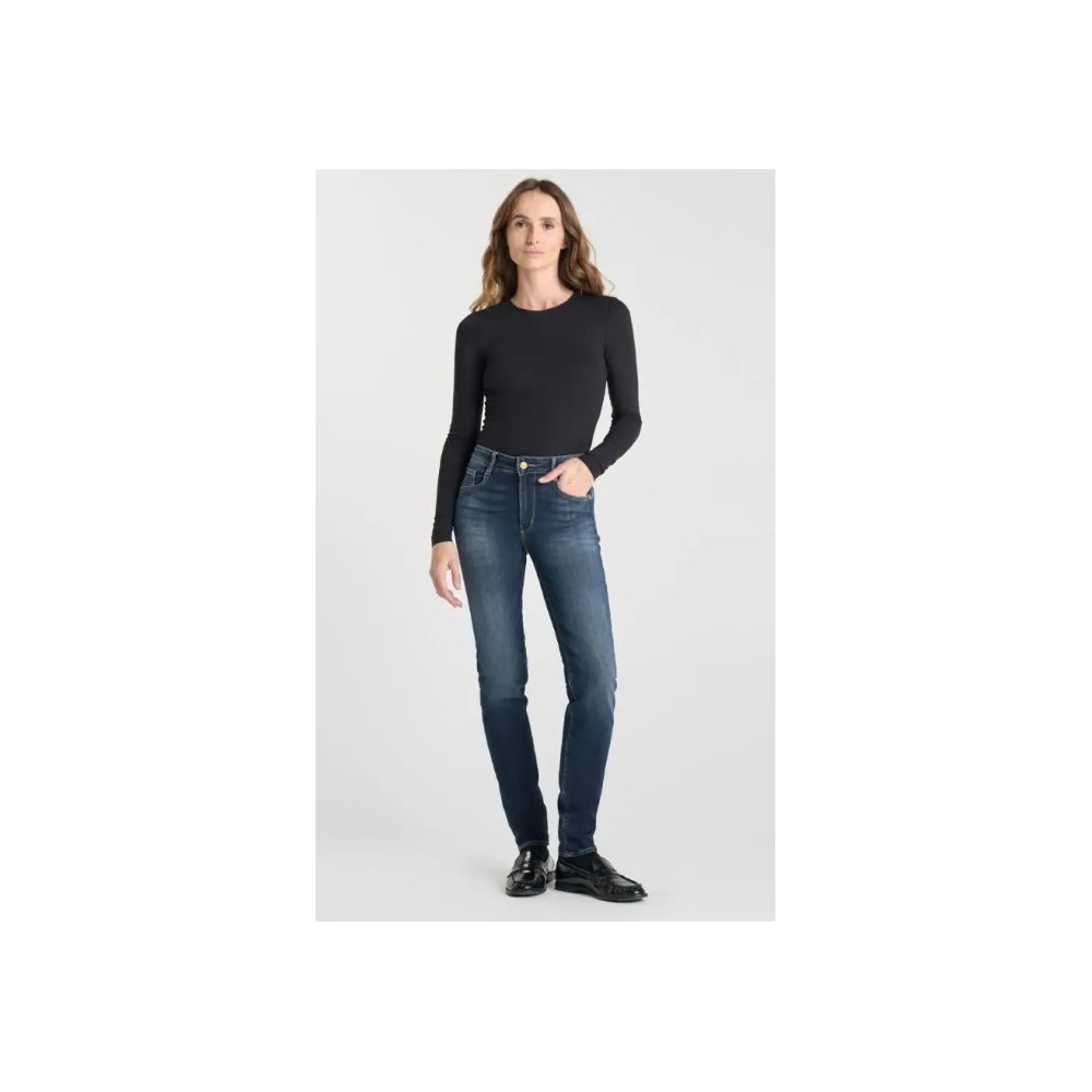 Jeans pulp slim Nurmi taille haute bleu N°2 LE TEMPS DES CERISES
