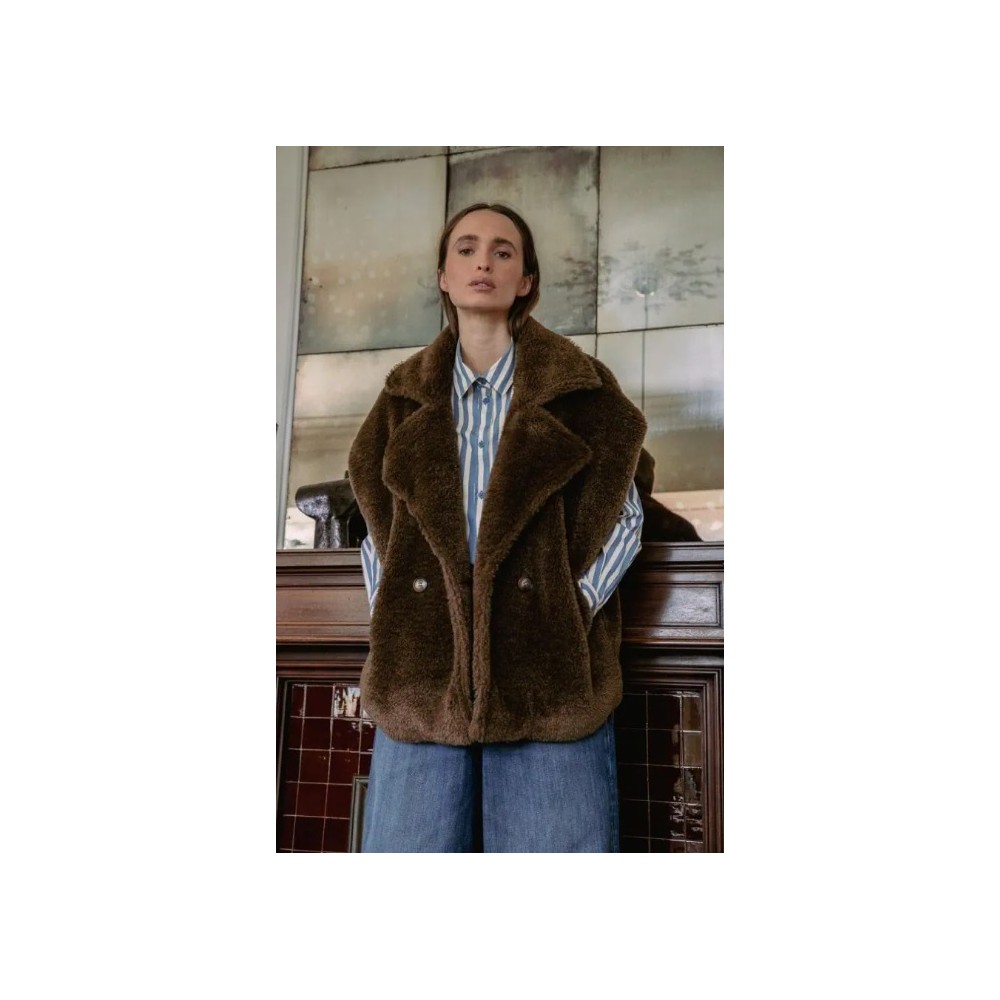 Gilet femme sans manches Lego LE TEMPS DES CERISES