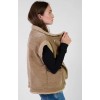 Gilet femme sans manches Fuji camel LE TEMPS DES CERISES
