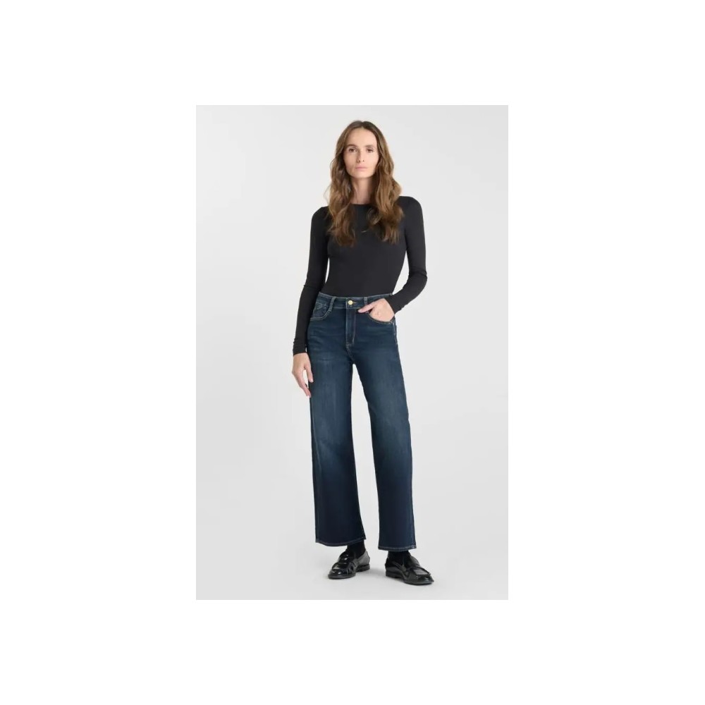 Jean femme pulp wide leg Wilma taille haute 7/8ème LE TEMPS DES CERISES