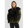 Gilet femme sans manches Fuji noir LE TEMPS DES CERISES