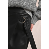 Longue jupe en similicuir noir MOLLY BRACKEN