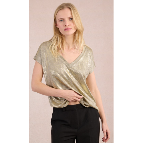 T-shirt femme femme métallisée MOLLY BRACKEN
