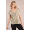 T-shirt femme femme métallisée MOLLY BRACKEN