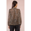 Blouse en voile imprimé animalier MOLLY BRACKEN