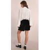 Short en velours noir MOLLY BRACKEN