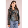 Manteau femme texturé à carreaux MOLLY BRACKEN