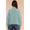 Pull femme, bleu en maille pailletée MOLLY BRACKEN