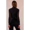 Sous-pull femme, noir en résille MOLLY BRACKEN