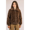 Veste femme texturée, imitation fourrure en zigzag MOLLY BRACKEN