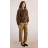 Veste femme texturée, imitation fourrure en zigzag MOLLY BRACKEN