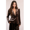 Blazer femme, marron, droit en velours MOLLY BRACKEN