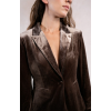Blazer femme, marron, droit en velours MOLLY BRACKEN