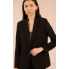 Blazer femme, noir, droit, col tailleur MOLLY BRACKEN