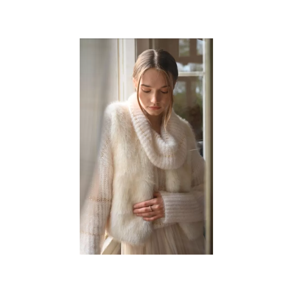 Gilet femme, sans manches en fausse fourrure MOLLY BRACKEN