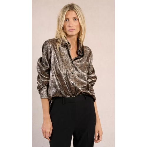 Chemise femme, irisée, imprimé animalier MOLLY BRACKEN