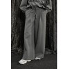Pantalon femme, gris, large SOUVENIR