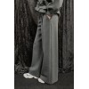Pantalon femme, gris, large SOUVENIR