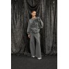 Pantalon femme, gris, large SOUVENIR