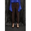 Pantalon femme, marron, droit SOUVENIR