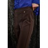 Pantalon femme, marron, droit SOUVENIR
