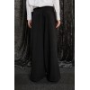 Pantalon femme, noir, palazzo fluide SOUVENIR