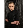 Robe noire, courte, trapèze SOUVENIR