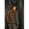 Bombers femme bi-matière SOUVENIR