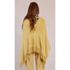 Poncho doux à franges MOLLY BRACKEN