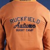 Polo à manches longues orange Ruckfield Autumn Rugby Camp