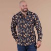 Chemise homme à manches longues Ruckfield Autumn Rugby Camp bleu marine