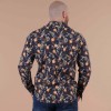 Chemise homme à manches longues Ruckfield Autumn Rugby Camp bleu marine