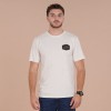 T-shirt à manches courtes blanc cassé Ruckfield Selected Rugby