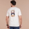 T-shirt à manches courtes blanc cassé Ruckfield Selected Rugby