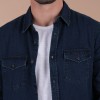 Chemise homme en jean Ruckfield Seleted Rugby à manches longues