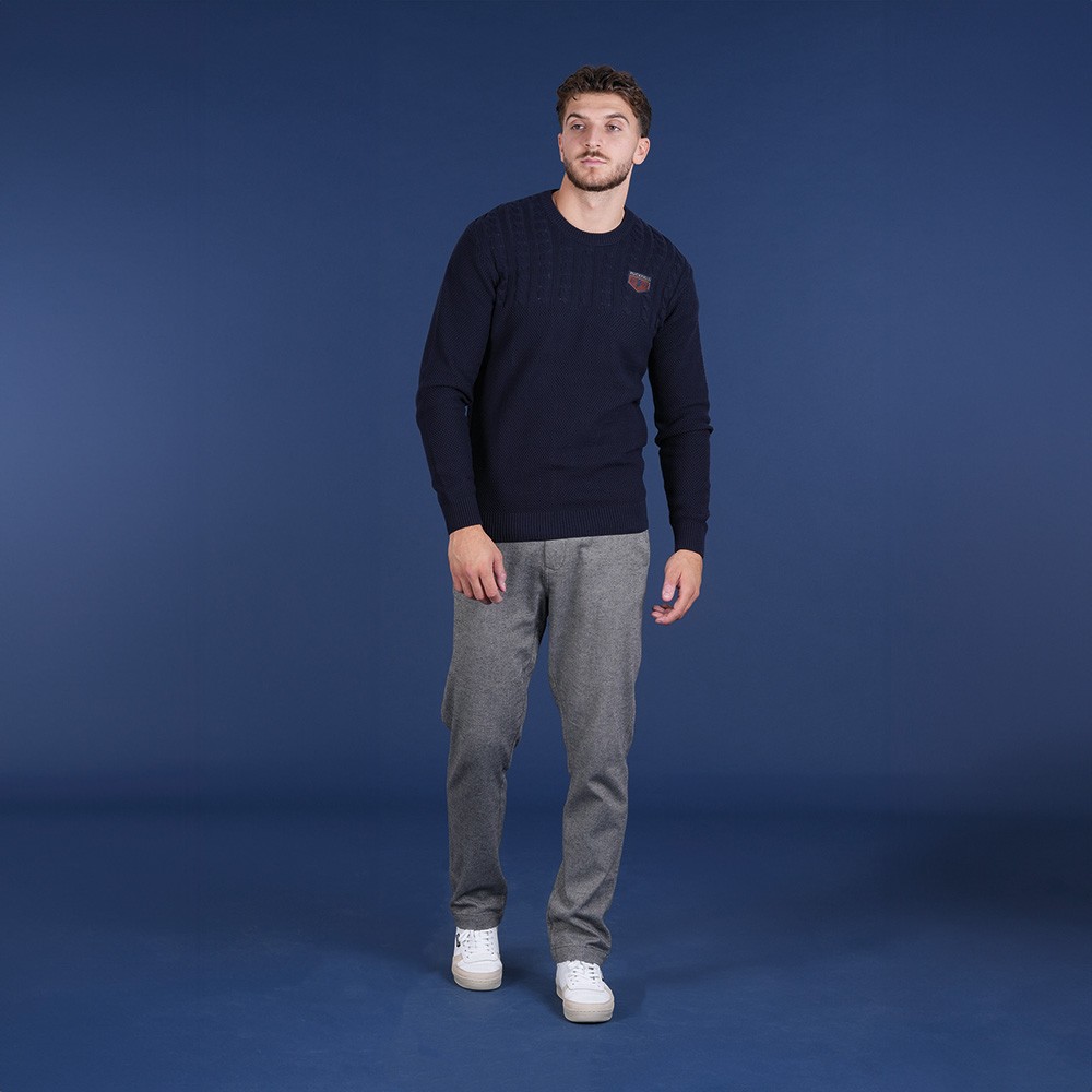 Pull homme Ruckfield Selected Rugby bleu marine