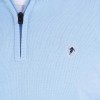 Pull demi-zip Ruckfield essentiel bleu ciel