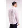 Chemise homme EDEN PARK rayée en coton rose coupe droite