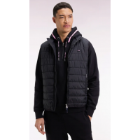 Doudoune homme EDEN PARK sans manches en nylon matelassé noir