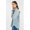 Chemise femme Ana, rayé bleu LE TEMPS DES CERISES