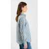 Chemise femme Ana, rayé bleu LE TEMPS DES CERISES