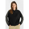 Blouson femme Olivia, rayé noir et ivoire LE TEMPS DES CERISES