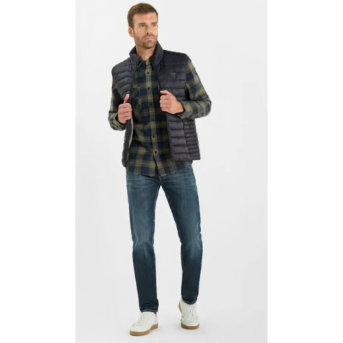 Doudoune homme noir sans manches Ocroz LE TEMPS DES CERISES