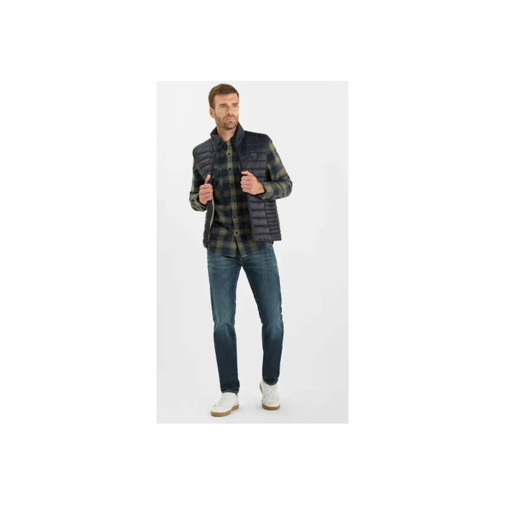 Doudoune homme noir sans manches Ocroz LE TEMPS DES CERISES