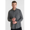 Chemise homme Gastel, anthracite LE TEMPS DES CERISES