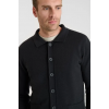 Cardigan homme ,noir Jerno LE TEMPS DES CERISES
