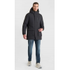 Parka homme Uper noire LE TEMPS DES CERISES