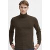Pull homme marron, col roulé CASUAL FRIDAY